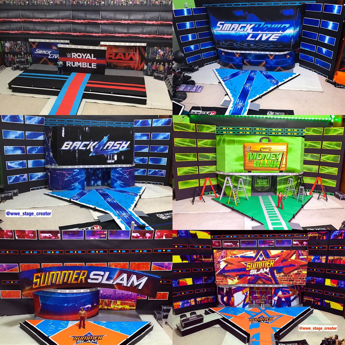 wwe figure stage