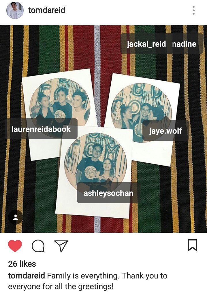 multimenadya's tweet image. Tom is the sweatest bro in law aww