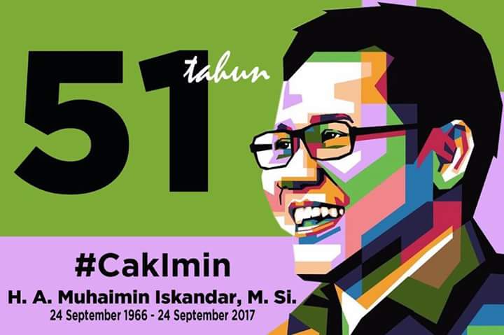 Selamat HUT #cakimin #sangpemimpin smoga panjang umur barokah manfaat sukses dan bahagia dunia akhirat