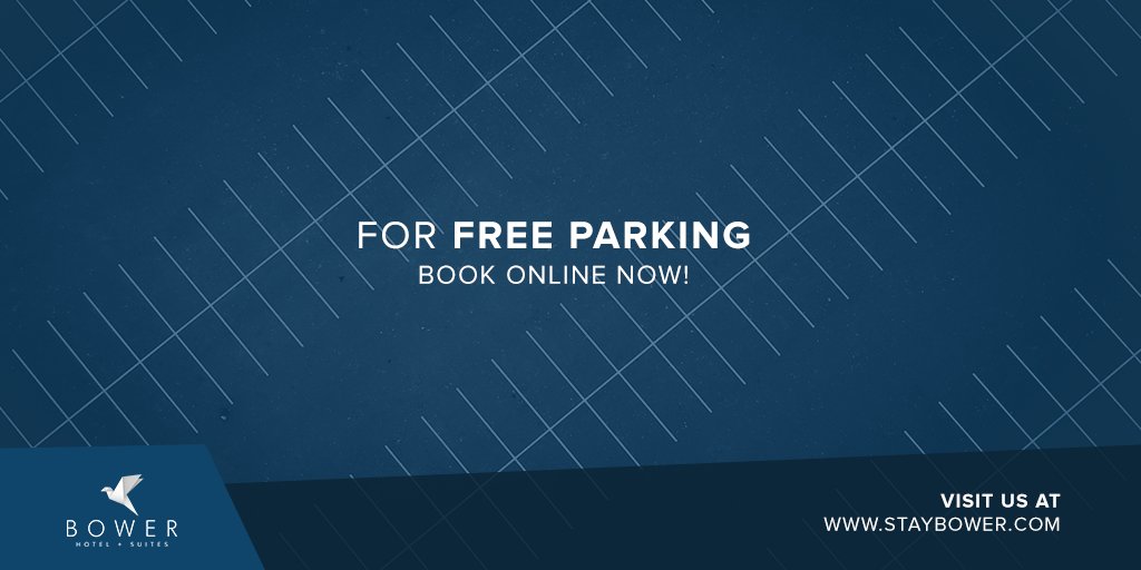 StayBower's tweet photo. If you book your stay with us through our website, you'll receive FREE downtown parking!  visit; https://t.co/TkIkW0VZfu #yqm #staybower https://t.co/rAvp9AxksD