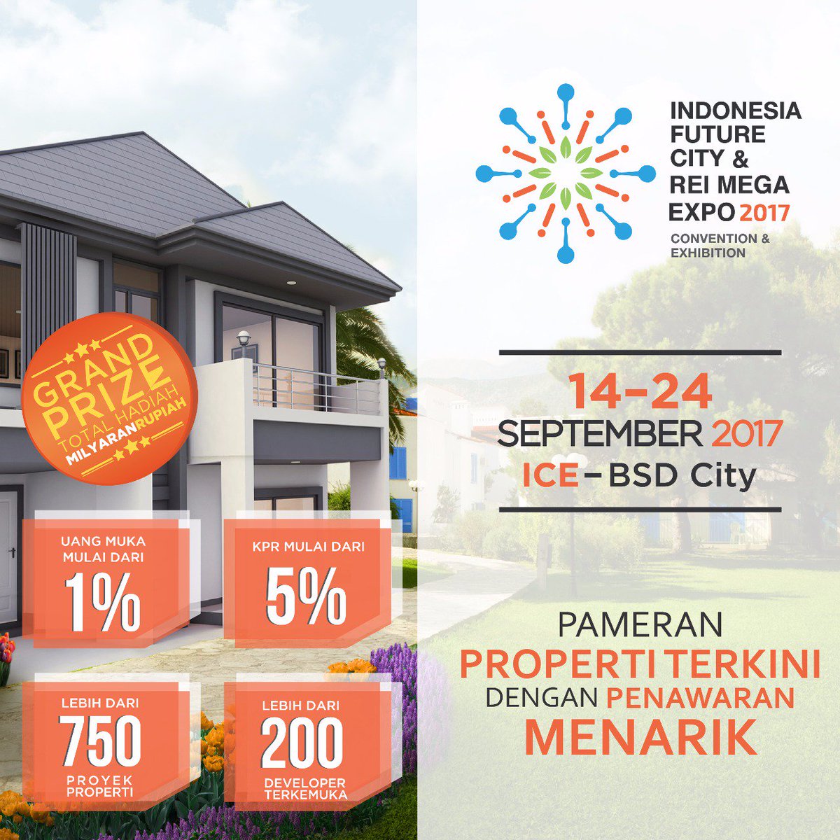jangan lewatkan pameran properti dengan penawaran menarik! di ICE BSD #lastday
