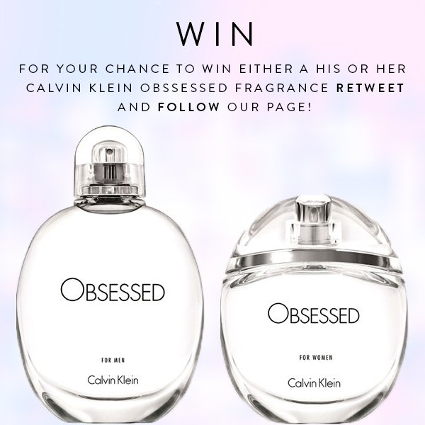 There's not long left to enter our #competition to #win a his or hers #calvinklein fragrance! #RT &amp; #follow. link: bit.ly/2wDK6Bk