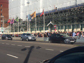 Longest queue for Labour in Brighton on a Sunday morning I've seen in 30 years of covering party conferences