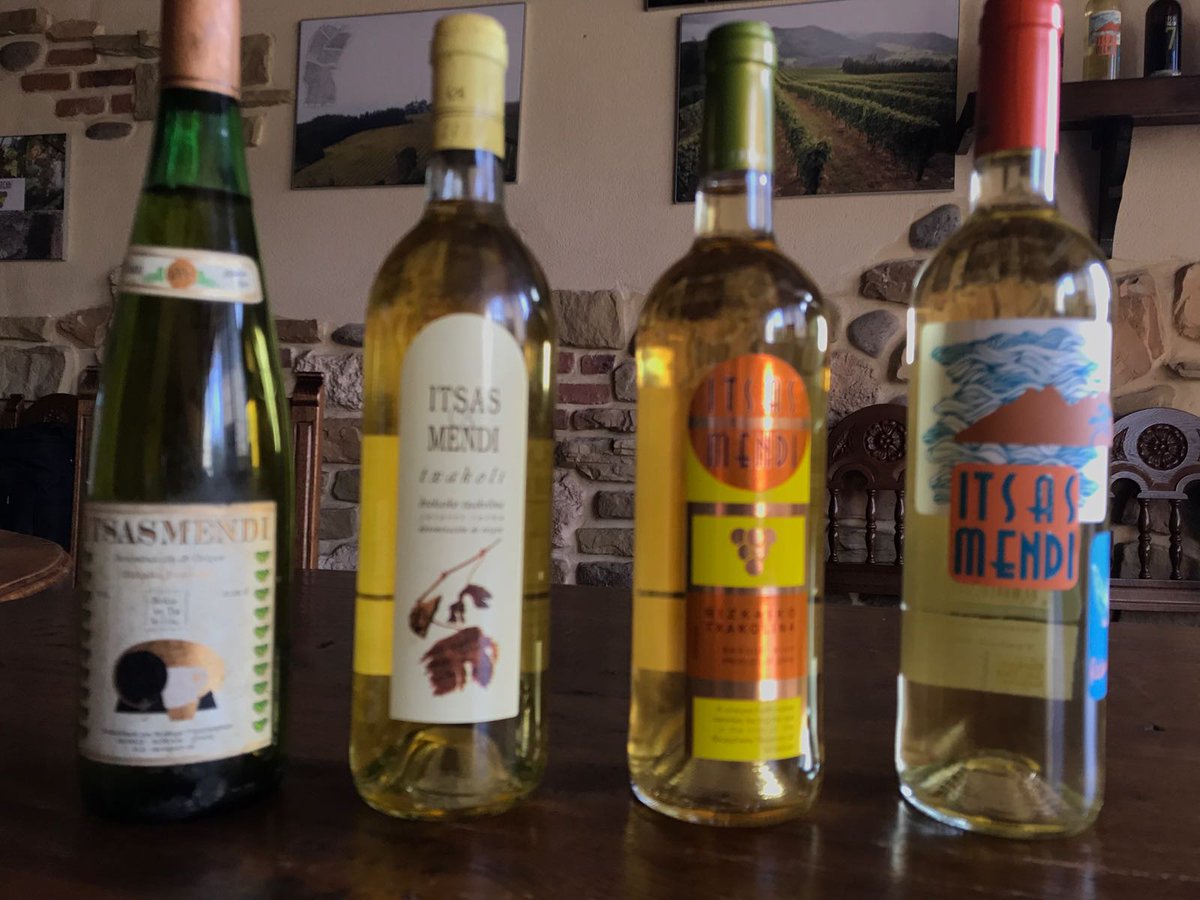 23 #vendimias; la historia de nuestro #txakoli joven a través de sus diferentes imágenes: 1995, 2001, 2008 y 2015