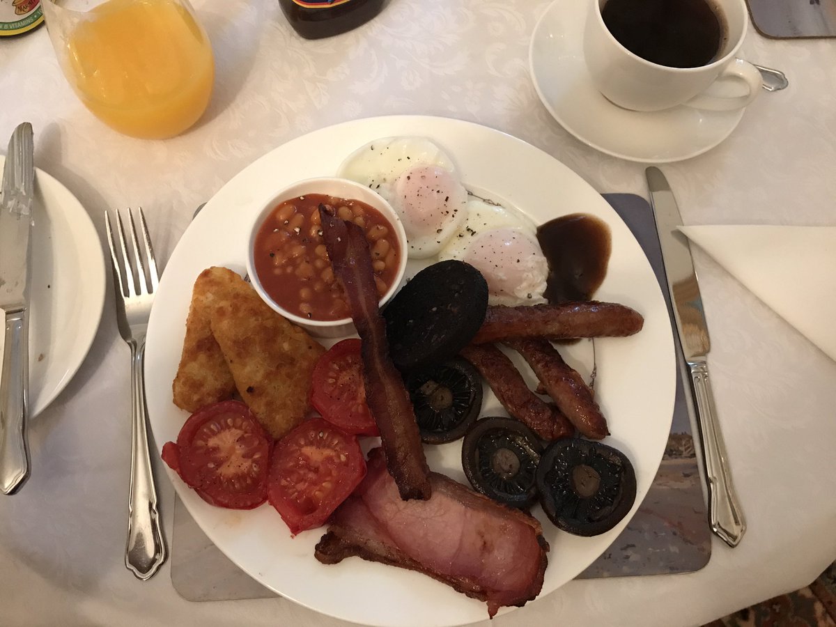 A delightful stay <a href="/HollandHouse2/">Holland House</a> beautiful area of the country &amp; what a breakfast! Turns out Melanie was also on #masterchefuk in 05. 😊 😊