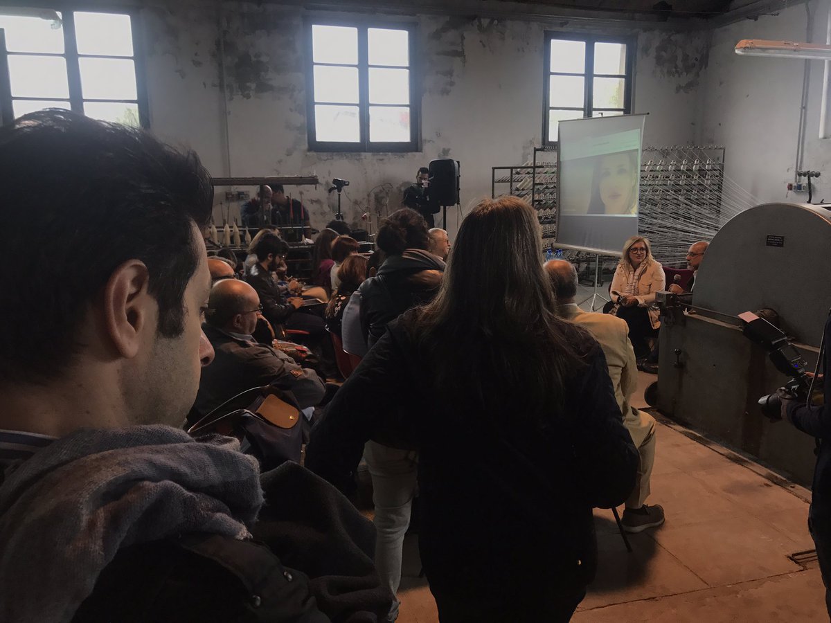 simona's tweet photo. #Sciabaca17 Storie di un #Sud che cambia nella meravigliosa cornice del #LanificioLeo  #Calabria https://t.co/W7RUDeD1bg