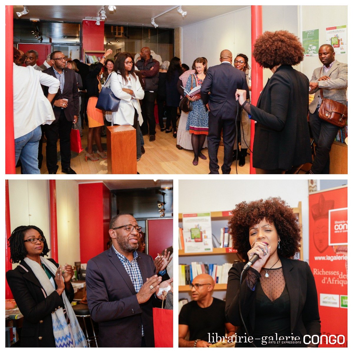 LabCongo's tweet photo. Retour en images sur la soirée spéciale "Rentrée Littéraire 2017" à la @LibrairieCongo . Plus de photos sur notre page Facebook #rentrée2017 https://t.co/YJ6NSUWI8F