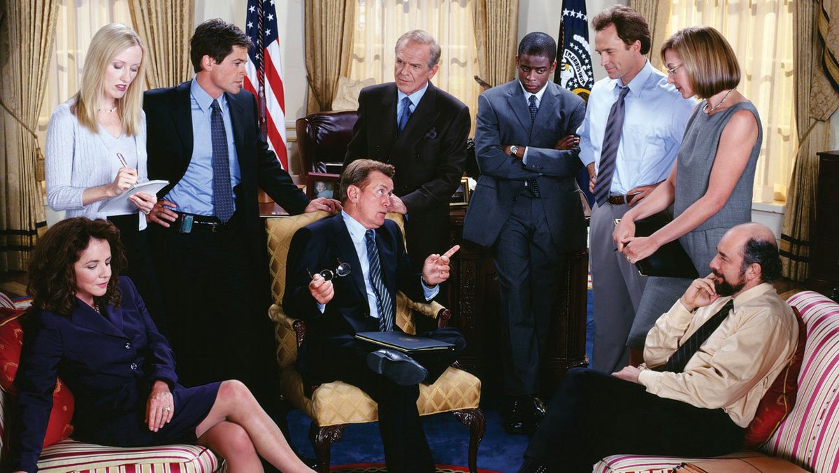 francescocosta's tweet photo. Ci fate vedere "The West Wing" in modo legale, per favore? https://t.co/RdgpEx4MCk https://t.co/yZFuJrOeId