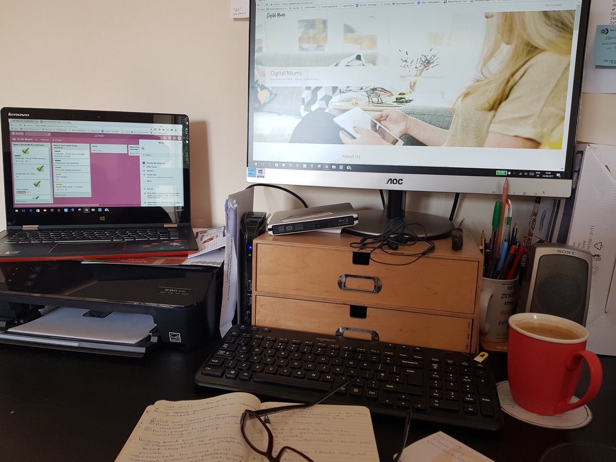 TalAlfassa's tweet photo. Sun's out, boys have been kicked out for the day, coffee's brewed, ready to learn &amp; get creative 🤞 #DMsept17 #letsdothis @DigitalMumsHQ https://t.co/jDsCqMW0o6