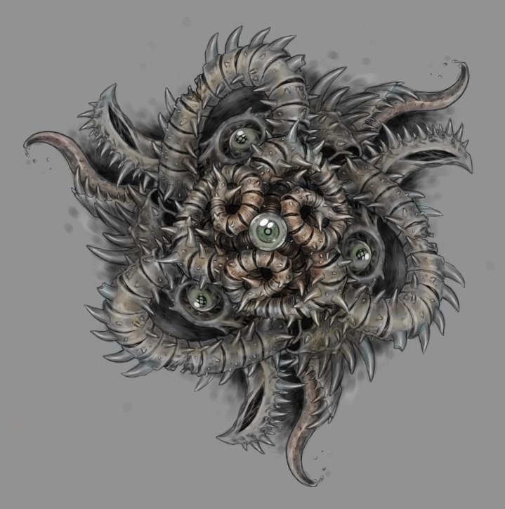 runarheyer's tweet photo. I finally have a new computer and new drawing tablet, so here's my first drawing in Clip Studio Paint. The symmetry ruler is really neat. https://t.co/CkMSuisCCw