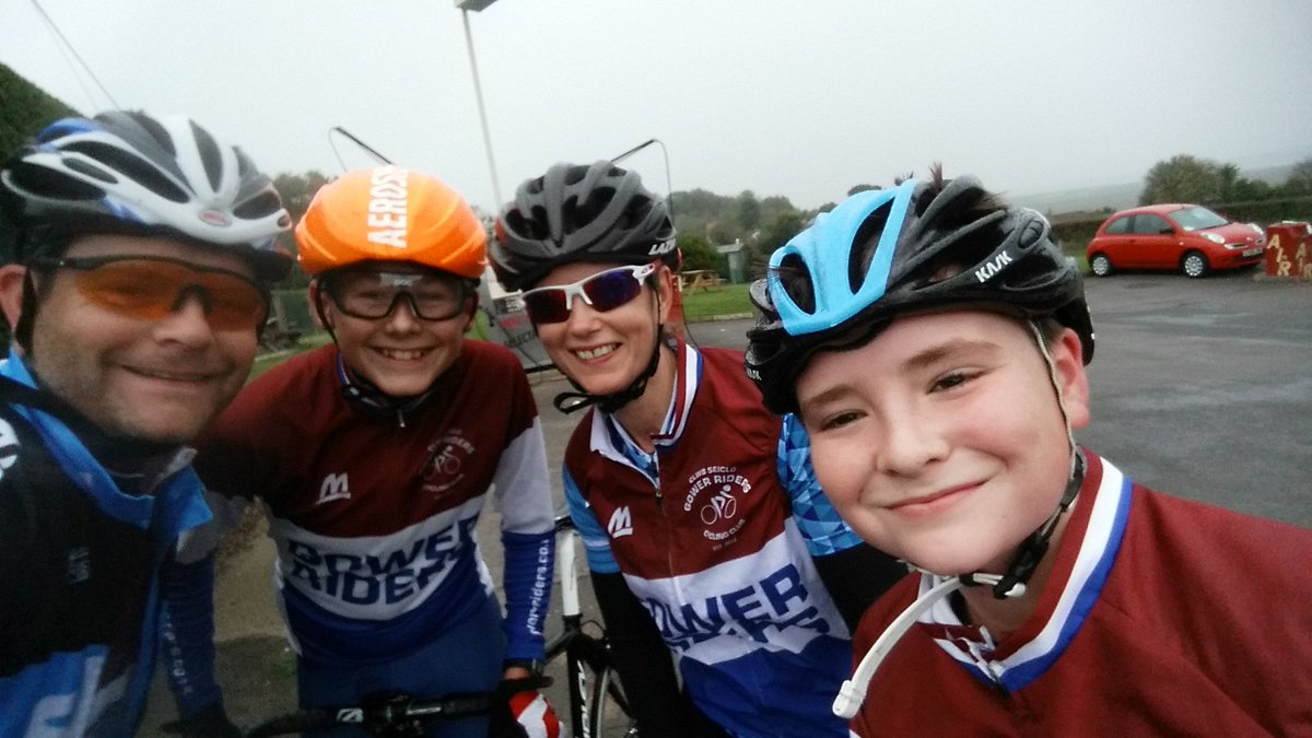 FoxTrek's tweet photo. A GReat ride with Lisa and the Boys @GowerRiders @Lisa_gil @Benswf04 @rhyst6104 thanks for leading Lisa. https://t.co/qbObXeUAT6