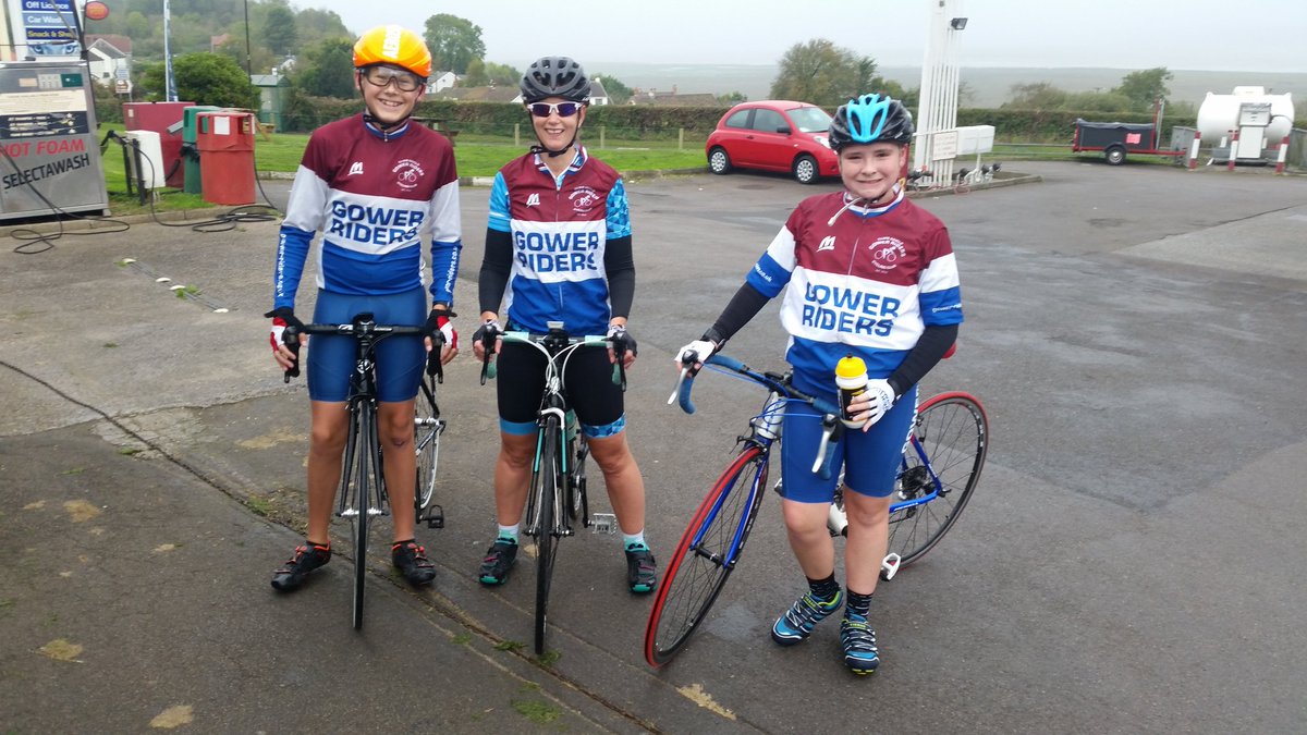 FoxTrek's tweet photo. A GReat ride with Lisa and the Boys @GowerRiders @Lisa_gil @Benswf04 @rhyst6104 thanks for leading Lisa. https://t.co/qbObXeUAT6