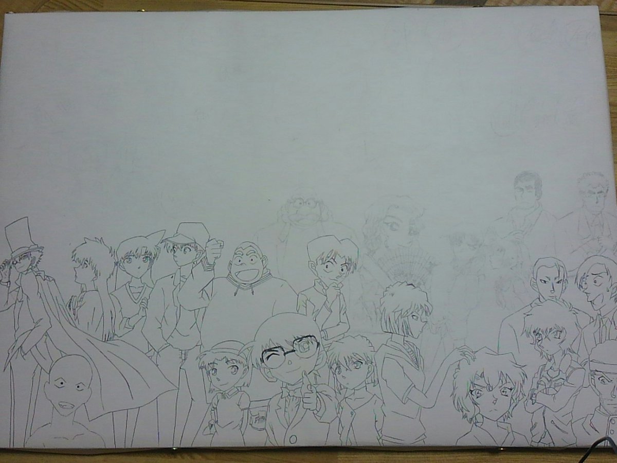 KIDmajikami's tweet photo. 22人まできましたー
終わる気がせんよ…
#コナン達 https://t.co/icr1bvAmkl