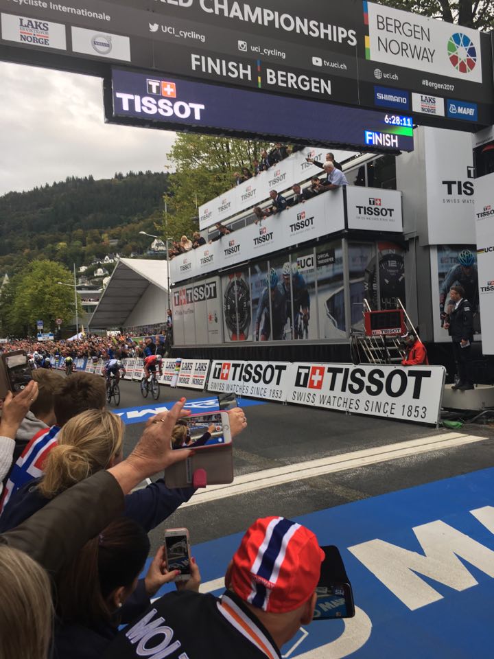 What an finish we lived today at #Bergen2017!