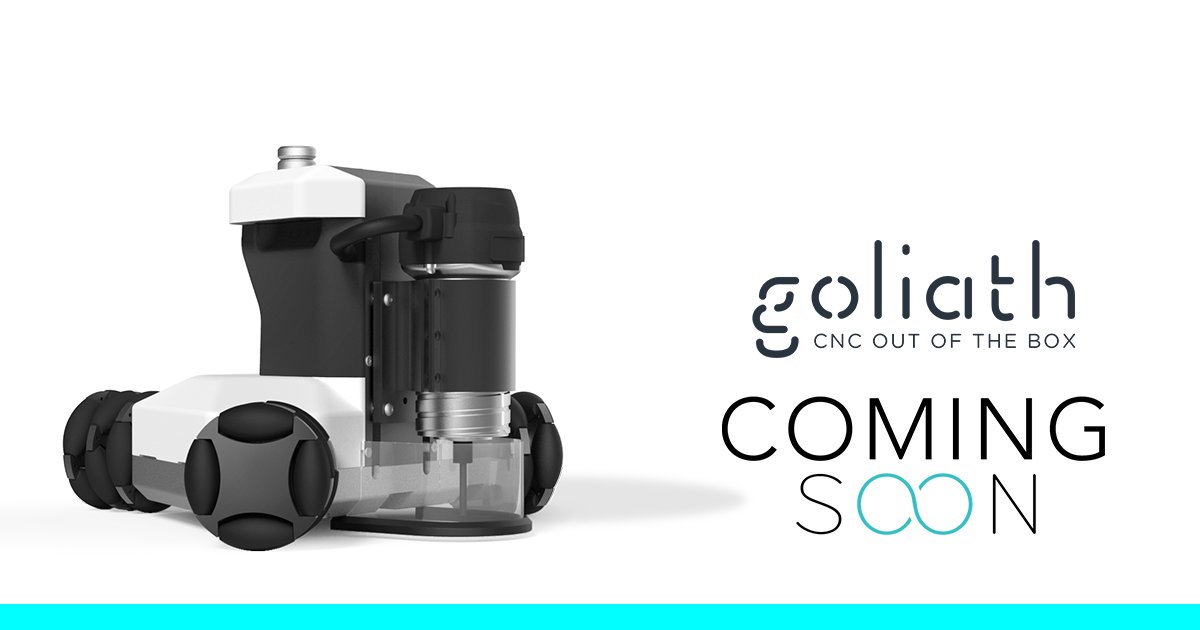 smbjosh_'s tweet image. Now on @ComingSoon_Tech ➜ @goliathcnc | The Portable Autonomous CNC Machine ➜ queue.vip/8I6hxie