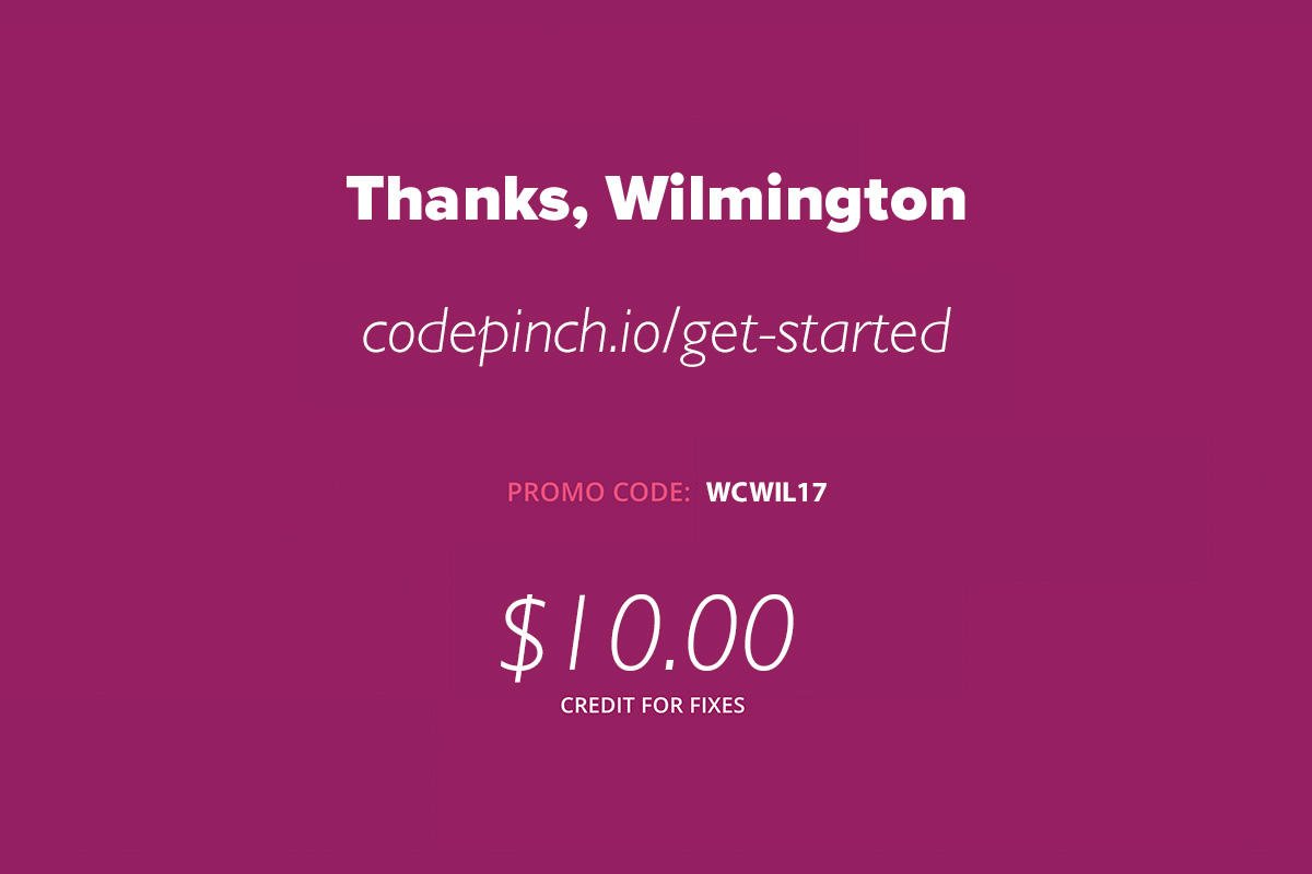 CodePinch's tweet image. Enjoyed @vasyltech @WordCampILM? Use #promocode WCWIL17 for $10 in fixes with his #WordPress plugin. Get Started: fal.cn/tZr2