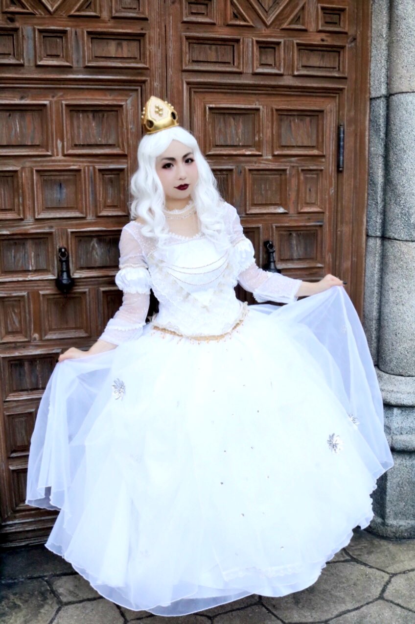 白の女王 ミラーナ ドレス Dハロ 仮装 ディズニー ハロウィン - 通販