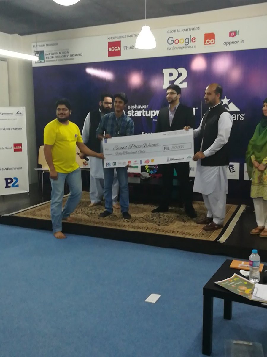 SWPeshawar's tweet photo. And #Khpaldukaan has won the 50k prize sponsored by @UNDP_Pakistan
#SWPeshawar https://t.co/lKa5Hw3MQK