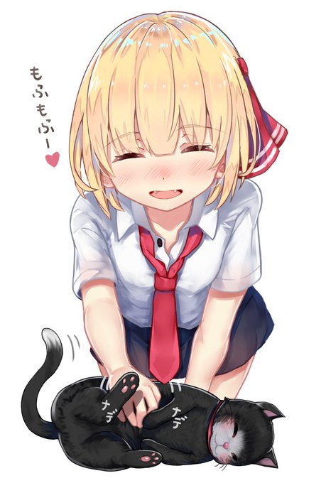 ルーミアちゃんとヌコ 