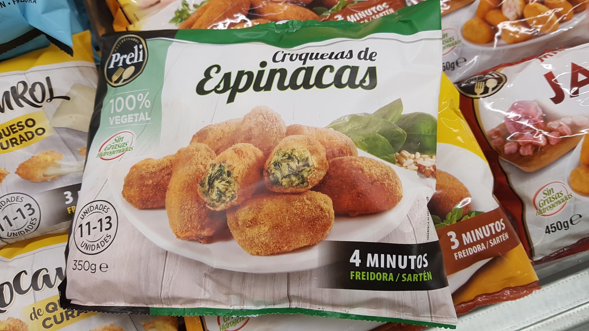 ℳò ⓥ🎗 on Twitter "Croquetas 100 vegetales de espinacas de Mercadona