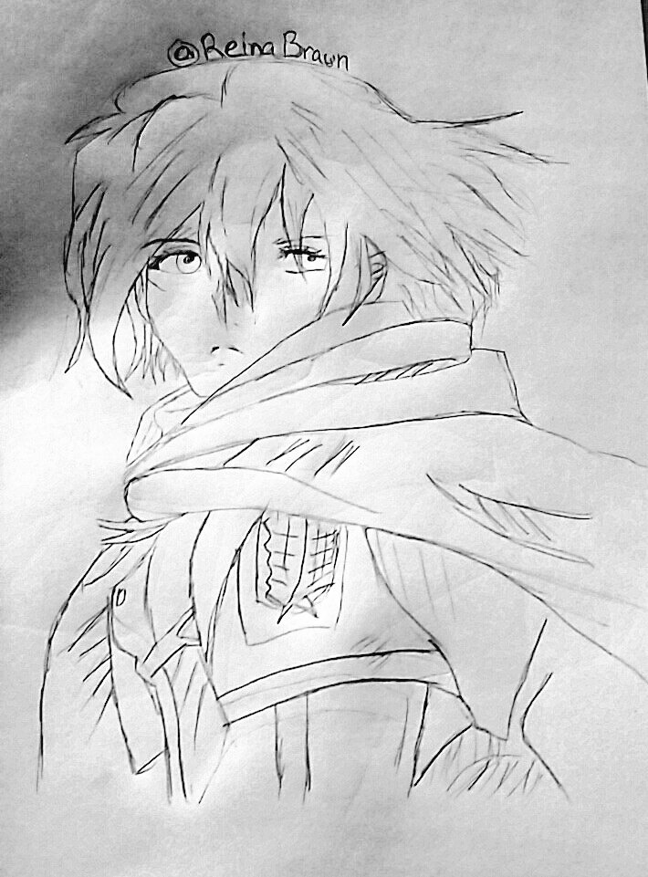 #AttackOnTitan #Drawing Mikasa Ackerman