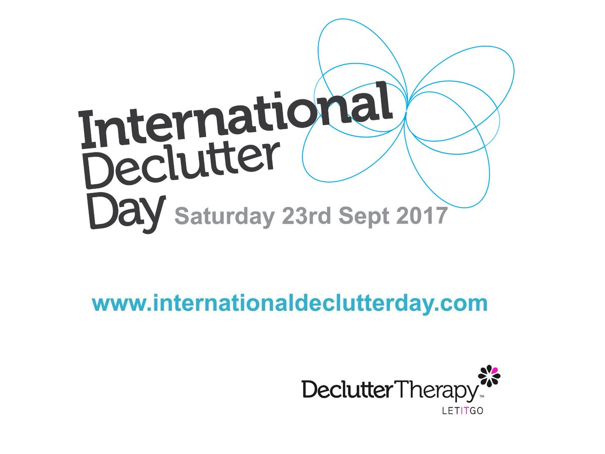 IntDeclutterDay's tweet image. Sincere thanks to all who took part around the world in #IntDeclutterDay17, hope you enjoy all the benefits! buff.ly/2jBIJjC