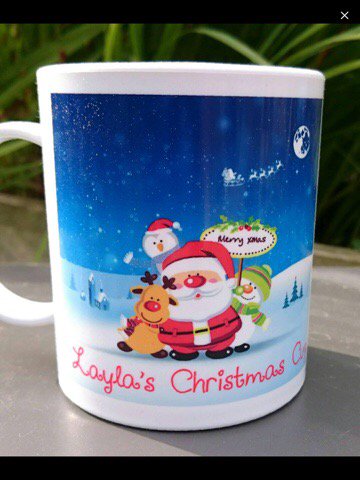 SentimentsGlass's tweet image. Personalised Children’s Mug. £5.99 plus p&amp;amp;p. #new #handmade #mug #gift #unique #personalised #xmas #children