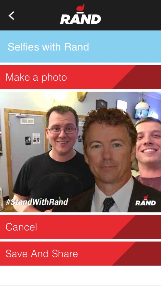 KSV_3's tweet photo. . @AaronImholte is one fun dude. Rand Paul supports mullets. #SteelToeComedyShow #Rand2020 🇺🇸 https://t.co/9hNuhq0Vhi