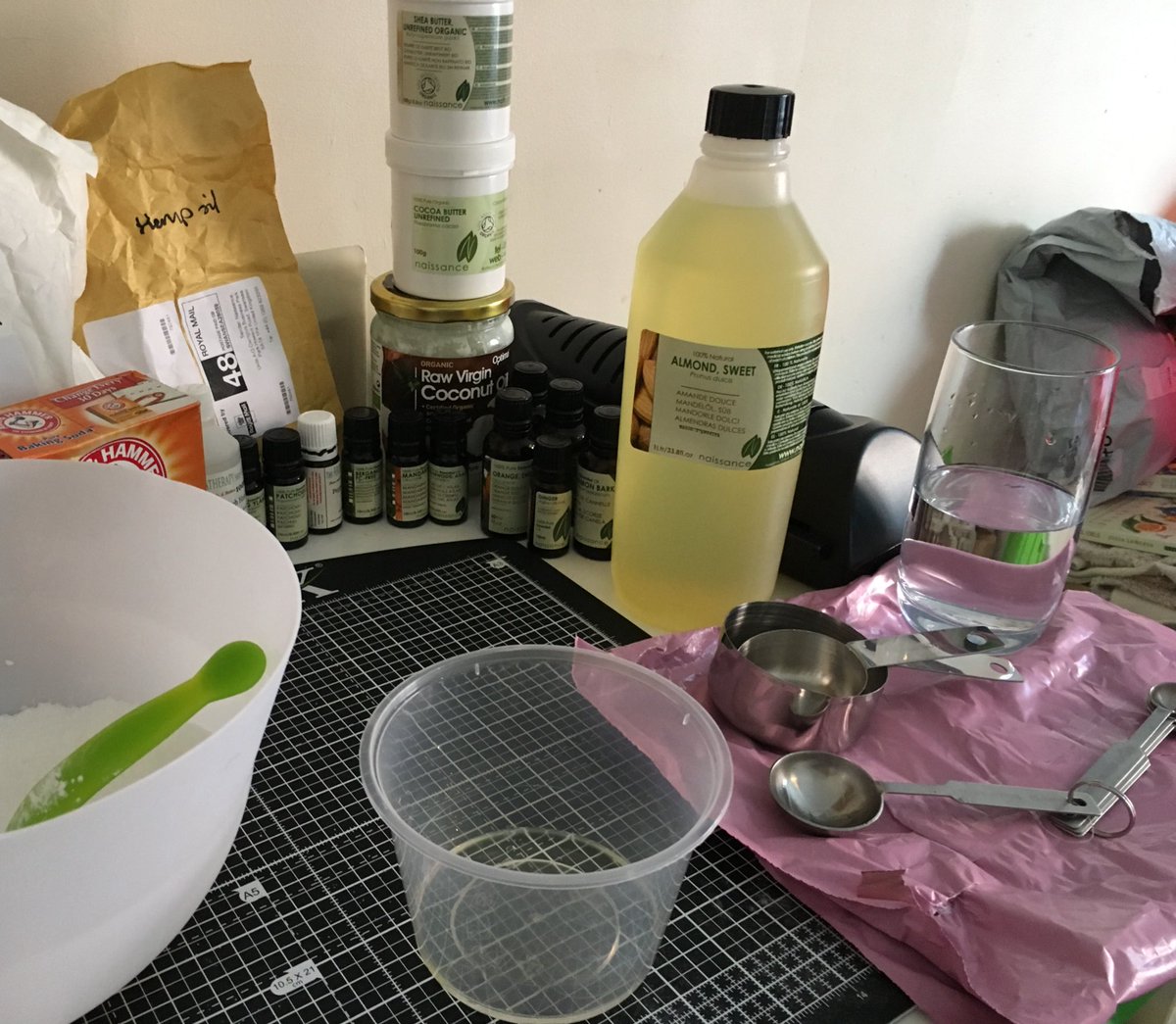 ProjectPamper's tweet image. Been busy this weekend creating some new products to help you feel pampered x