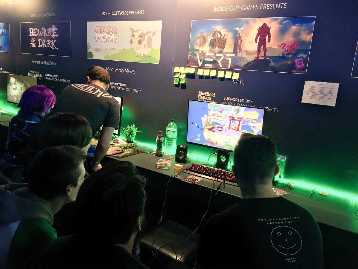 IO_Games's tweet photo. Final day at #EGX! 

If you haven't already, be sure to come down to the #Tranzfuser booth to try out Vert 🎮 https://t.co/YAJyOwz48r