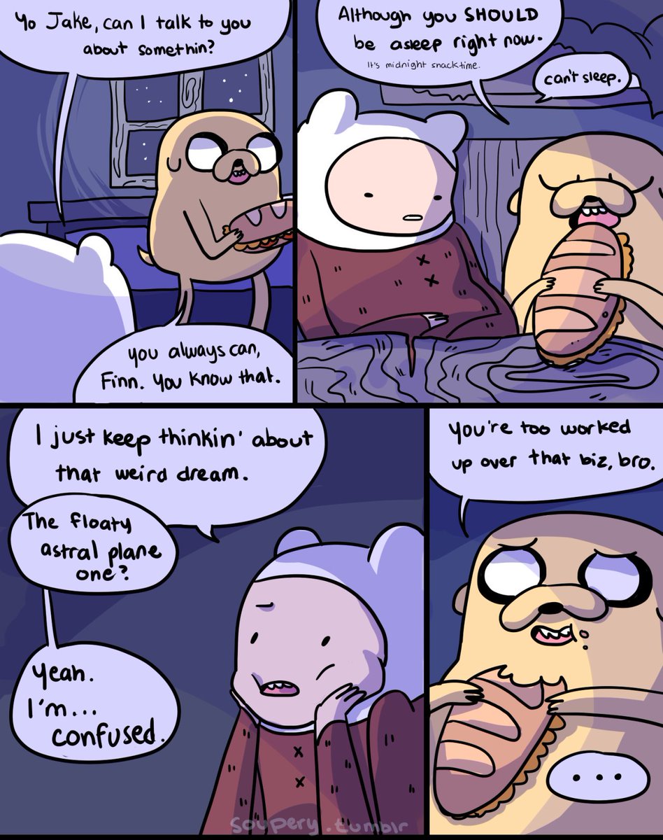 (old art) i used to make comics for myself when id get sad (1/2)
#adventuretime 