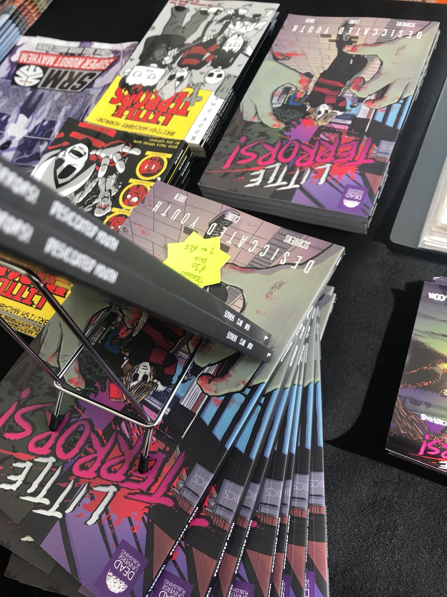 I’ll be selling <a href="/littleterrors/">Little Terrors!</a> Volume 1 for only a Fiver with any original art! Bargain!