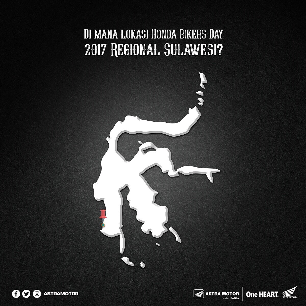 astramotor's tweet photo. Yuk, jawab pertanyaan berikut dan simak mekanismenya di https://t.co/DW0y32aADd ya! #GasKeHondaBikersDay #HBDJogjaIstimewa https://t.co/fVcHHYpEnc