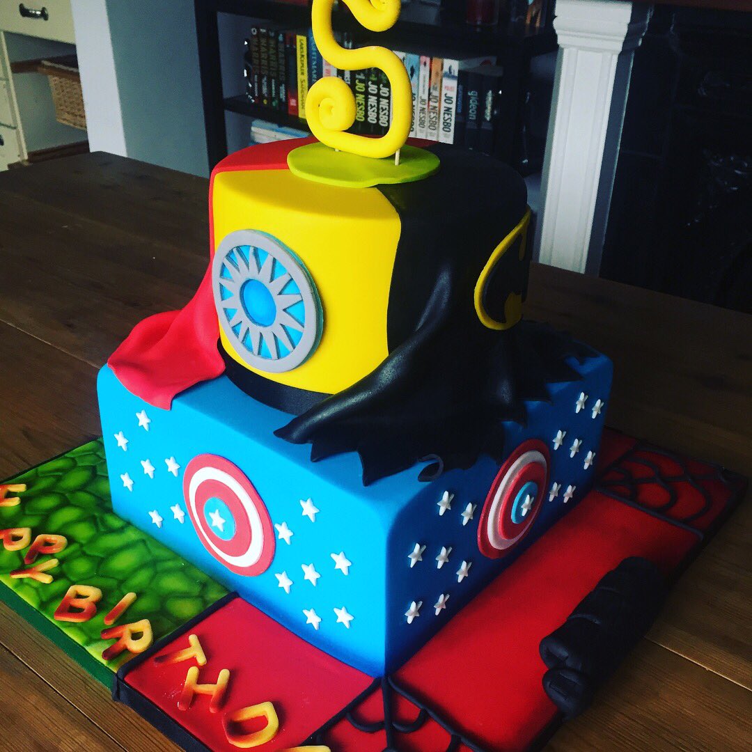 Fondant Superhero Cake Topper Hammer Cake Topper Fondant