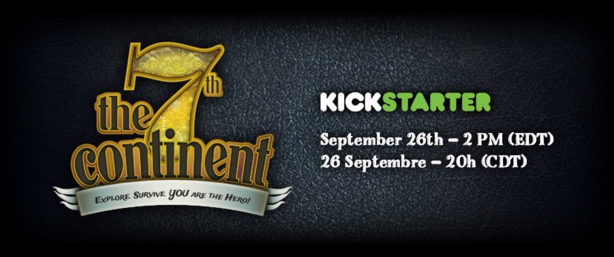 jeudeclick's tweet image. #7thContinent dès mardi sur #KS !! Serez-vous de la partie ? Sinon, vous avez &quot;Plus belle la vie&quot; à 20h55 sur France 3 :) #j2s