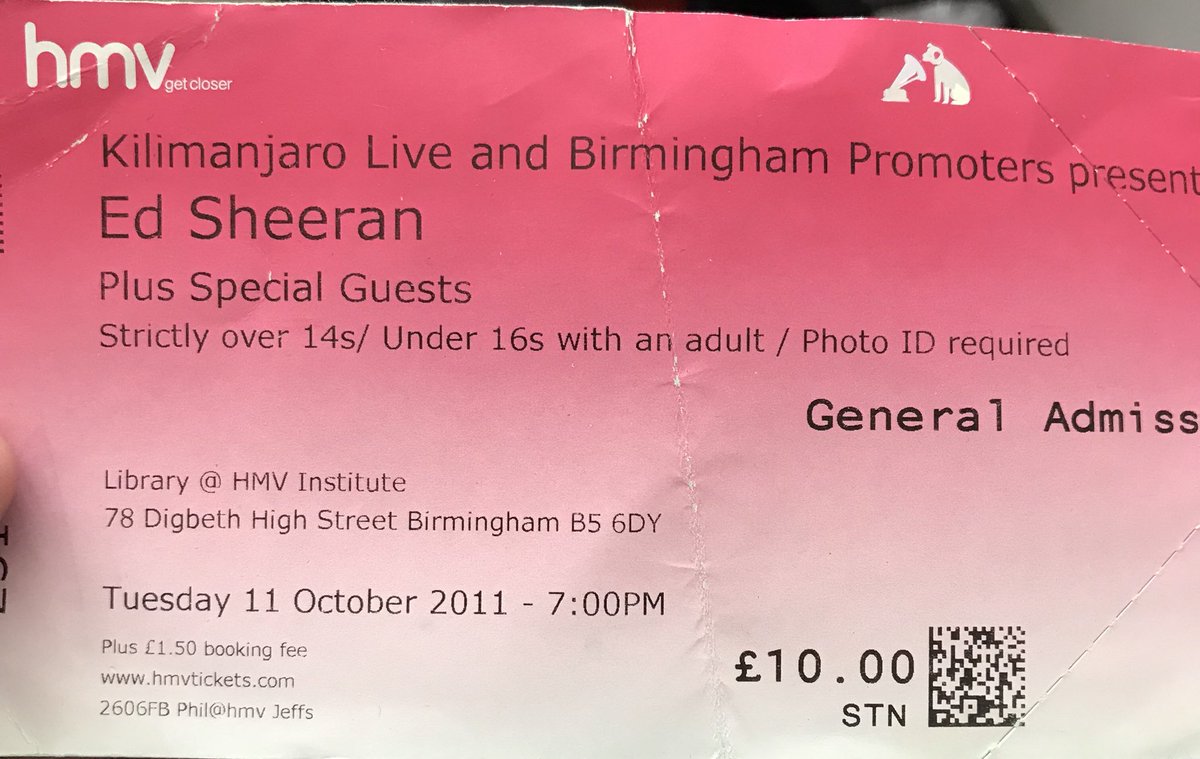 RuthPayne0990's tweet photo. When your sister asked if you wanted to go and see this ginger kid with a guitar , £10 a ticket sure why not, one of the best concerts ever https://t.co/MY3O1XFt1b