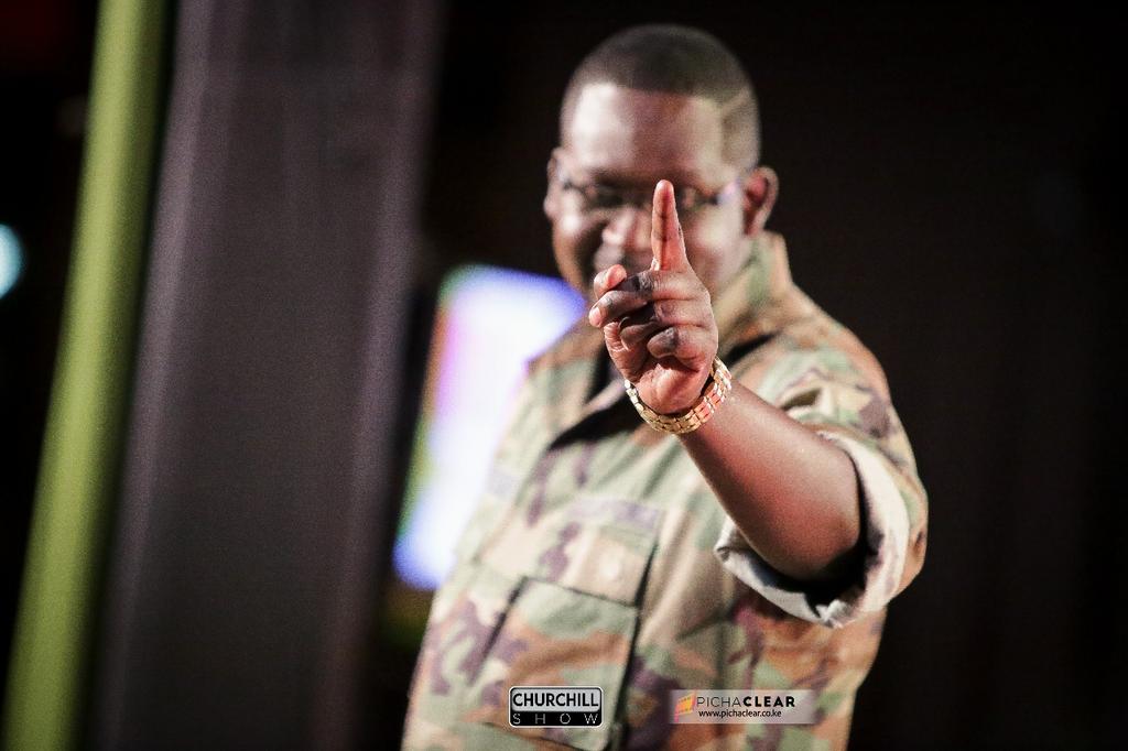MwalimChurchill's tweet photo. When it's Sunday you know #ChurchillShow will be airing.
#ForcesEdition is a must-watch.
Tonight on @ntvkenya https://t.co/Srsyjx0Rez