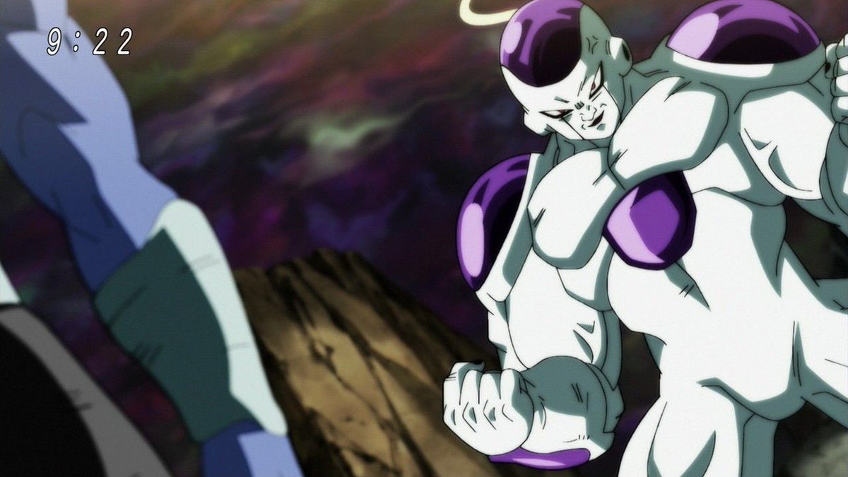 Amazon D בטוויטר ドラゴンボール超 日曜アニメ感想 フリーザ の帝王さを見せつける回でしたね ヤードラット星人の瞬間移動をものともせず場外へ そしてフロストが合流 共に悟飯を倒す事をもちかける フロストがフリーザ 先輩ｗ に戦いを先に譲り激突
