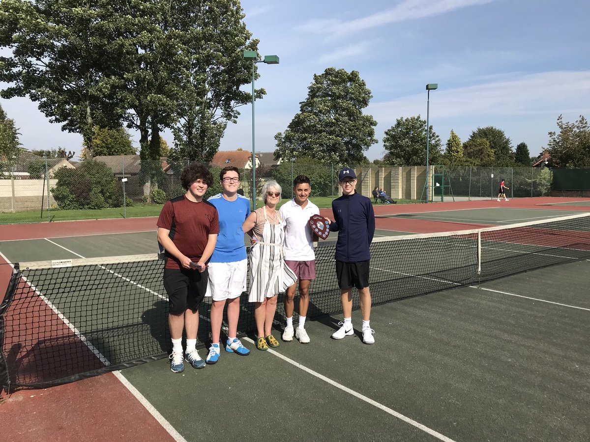 WHTCDoncaster's tweet photo. Mario Caswell &amp; Zak Francis beat Sam Arrowsmith &amp; Ed Sutton 6-4, 6-2 to win the men’s doubles title #whtc2017 https://t.co/Qu2ObEaTwU