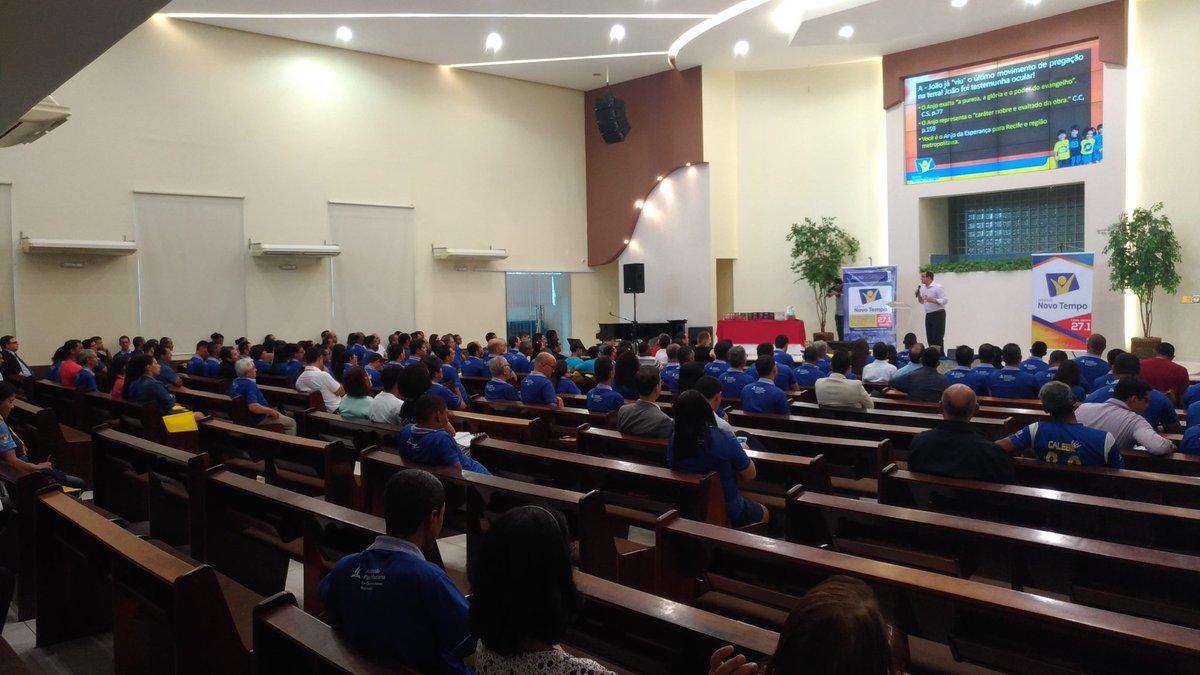 PrGerson7's tweet image. Encontro de Coordenadores locais da @TVNovoTempo em Recife @iasdape 

Vamos aumentar o alcance do sinal da #NovoTempo #PregarOEvangelho!