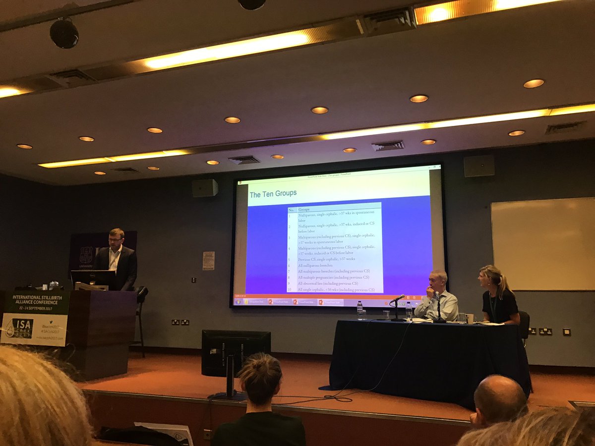 mairenihuigin's tweet photo. Dr Donohoe from #nationalmaternityhosptial presents data at #ISACork2017 because #stillbirthmatters https://t.co/Ok27TLCZth