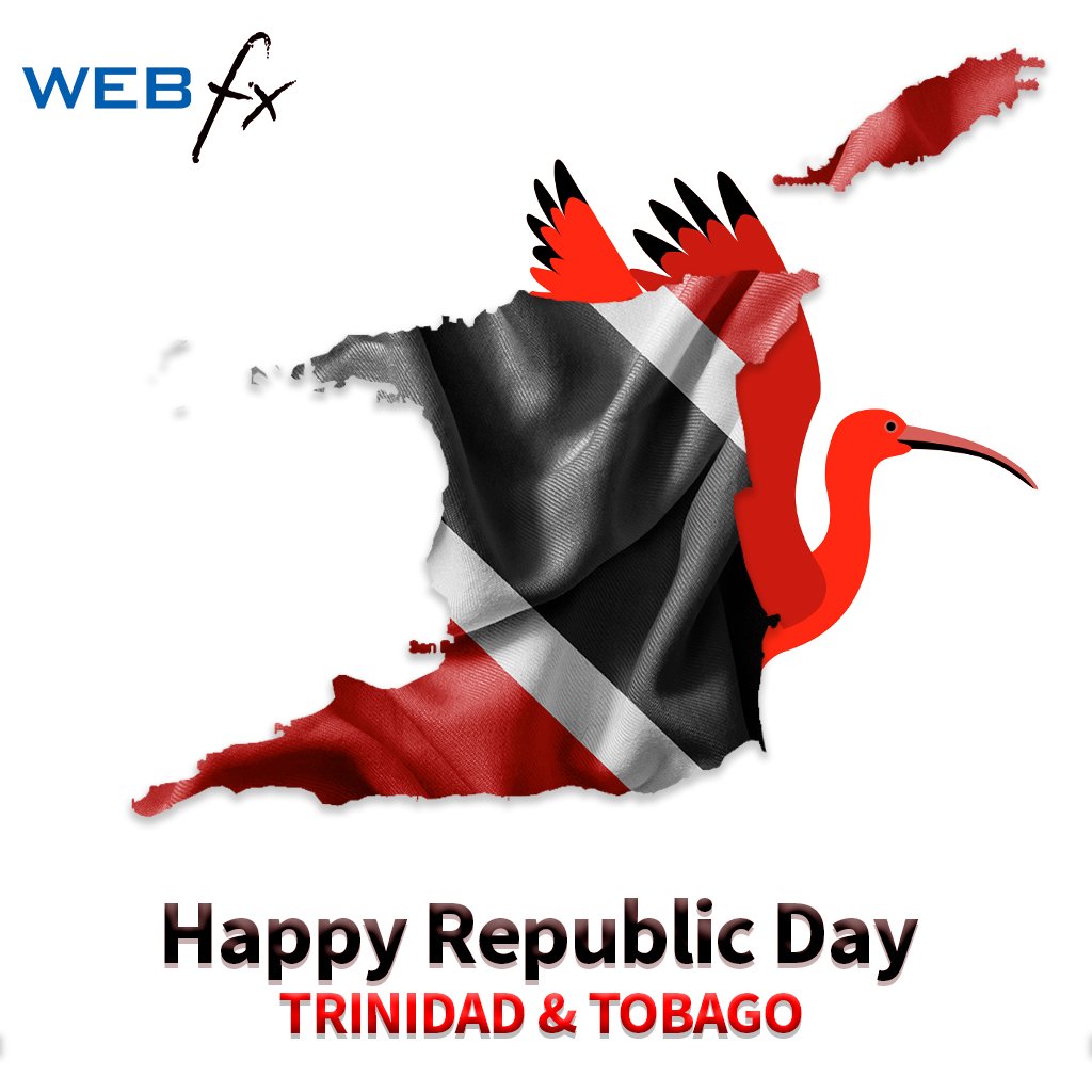 webfxtt's tweet image. Happy Republic Day Trinidad &amp;amp; Tobago! From everyone at #WebFX