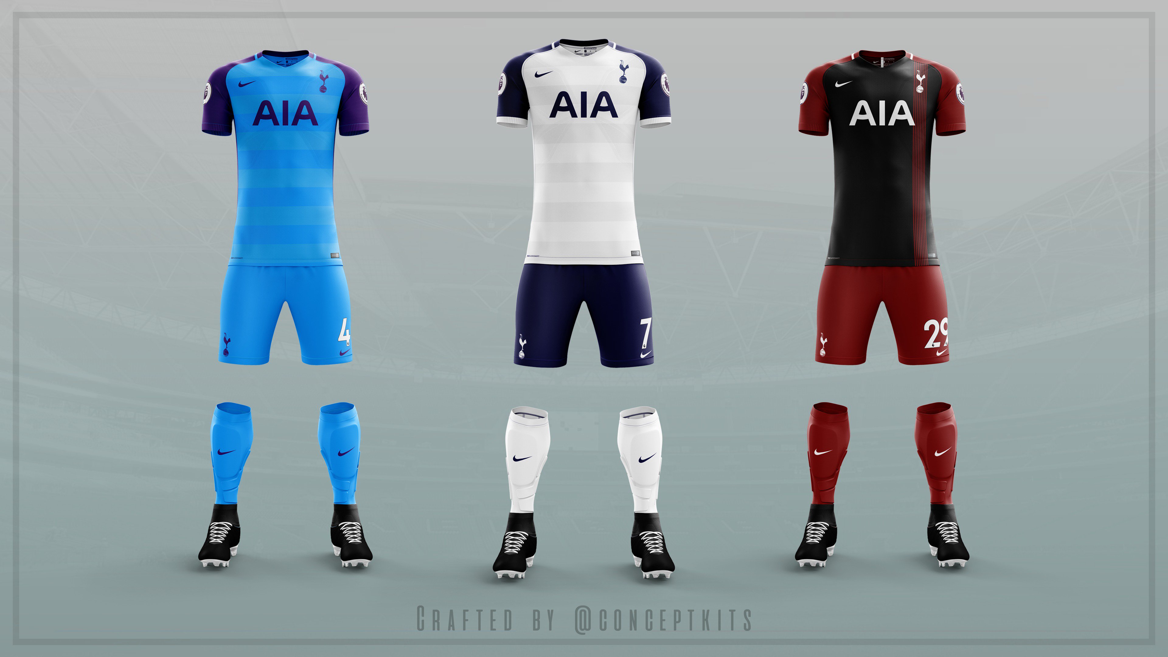 Tottenham Hotspur Nike Third Kit Concept