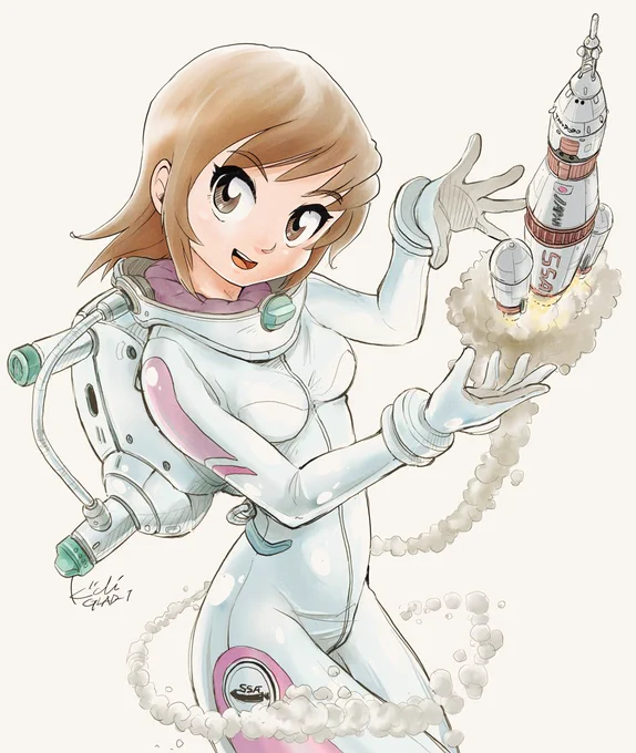ロケットマンが話題でございますが、ロケットガールもお忘れなく。 