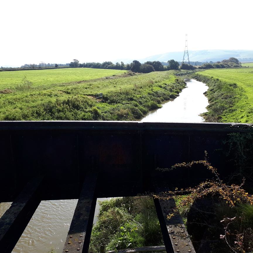 Been on my bike for the first time since July cycled some of The Downs Link