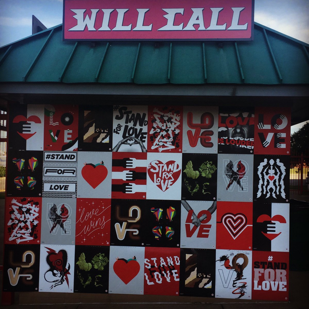 What better place to get your love on than the <a href="/RVAStreetArt/">RVASAF</a> Festival? At the Diamond today until 5pm. <a href="/GoSquirrels/">Richmond Flying Squirrels</a>