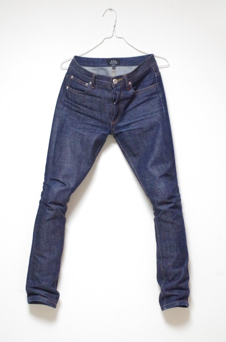 de_hasznos's tweet photo. Petit Standard(60days,never wash) 穿き込み2ヶ月目です。プチスタは夏に穿き込みをしたせいかプチニューよりも色落ちが早い気がします。3ヶ月穿いたら洗おうかな。#APC #PetitStandard https://t.co/XAxbFqv1V9