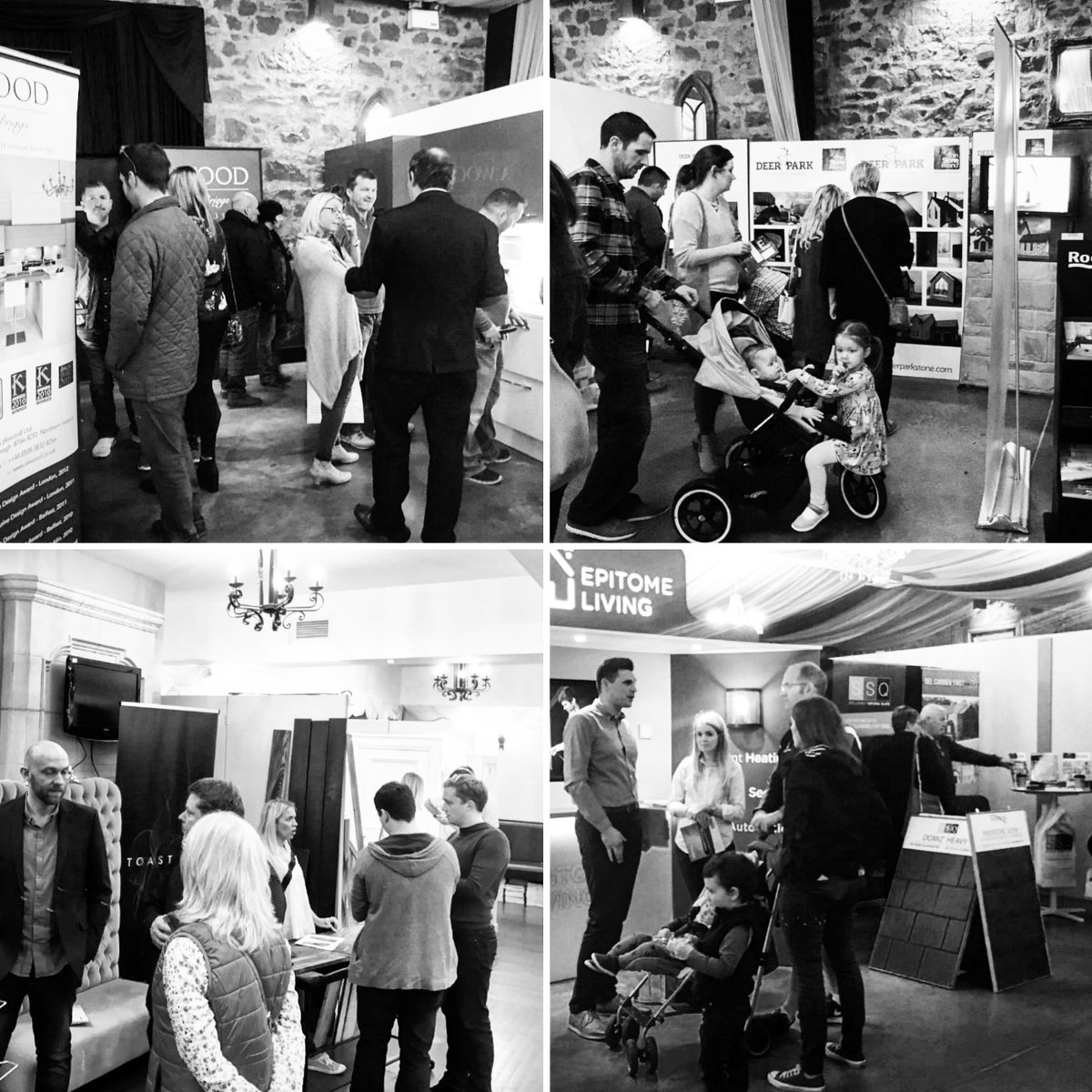 The show is open to 6 this evening, so call in and don't miss out on the chance to speak to the top companies in Northern Ireland! #Buzzing