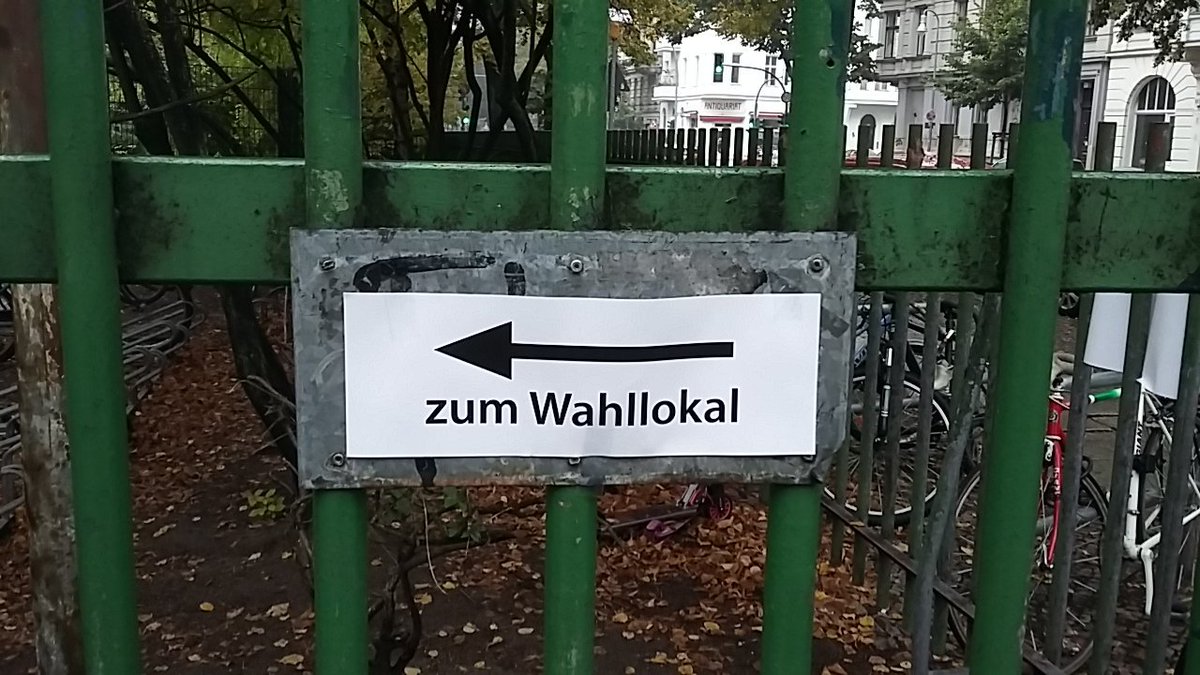 Regen? Na und?!! #BTW17 #noafd