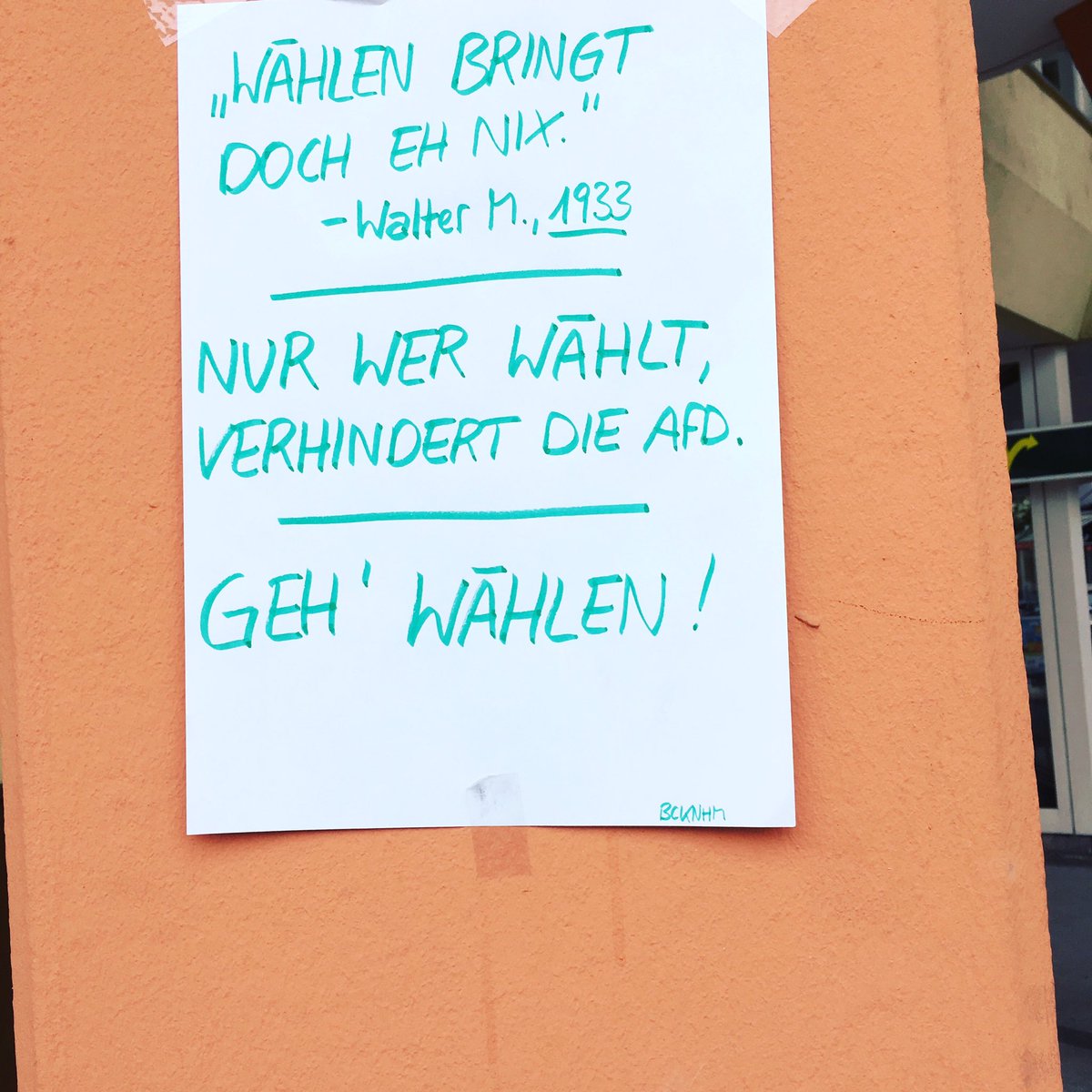 #gehtwaehlen #Bundestagswahl #frankfurt